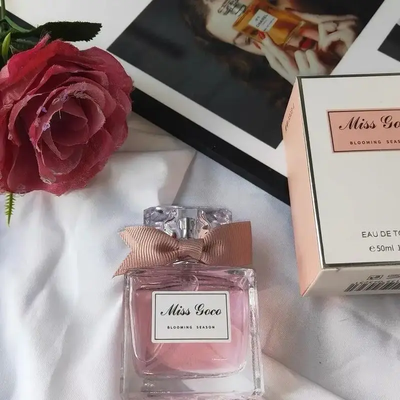 

50 мл милая женская туалетная вода, свежий долговечный натуральный цветочный парфюм, элегантный спрей для женщин и девочек