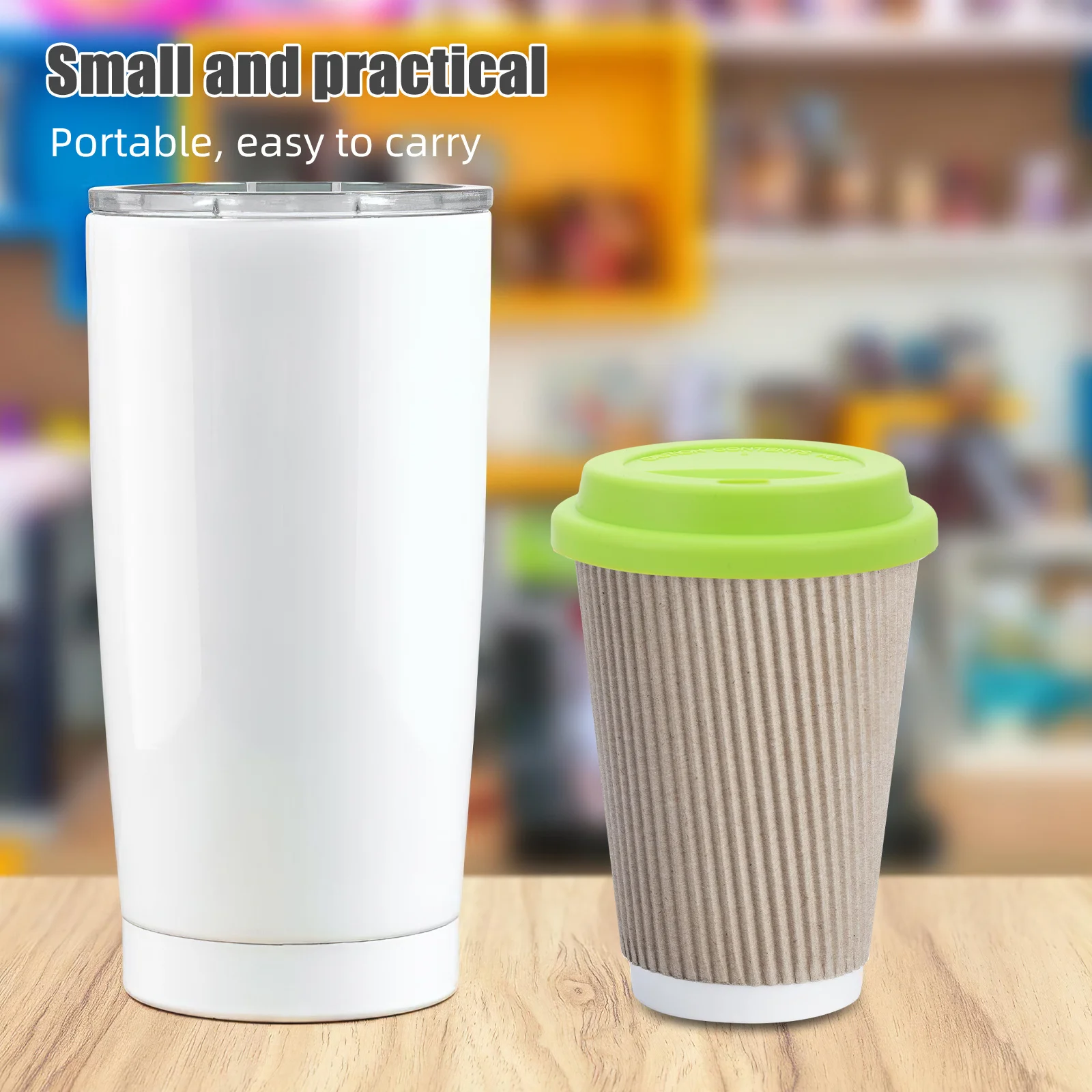 6 szt. Silikonowe Pokrywki na Kubki Pyłoszczelne Wykonane z Bezpiecznego Materiału do Kawy Herbaty Soków Napojów Silikonowa Pokrywka na Butelkę Pokrywka na Kubek