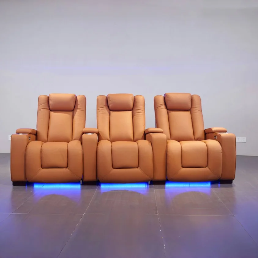 

Wholesale Furniture Design 2 Seater Cinema Recliner Recliner Chair Home Theater,Home Cinema Sofa 5 Seat