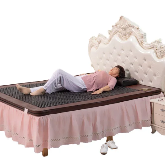 Red Light Therapy Full Body Pemf Mats With Far Infrared Heat Amethyst Tourmaline Jade Photon Mattress