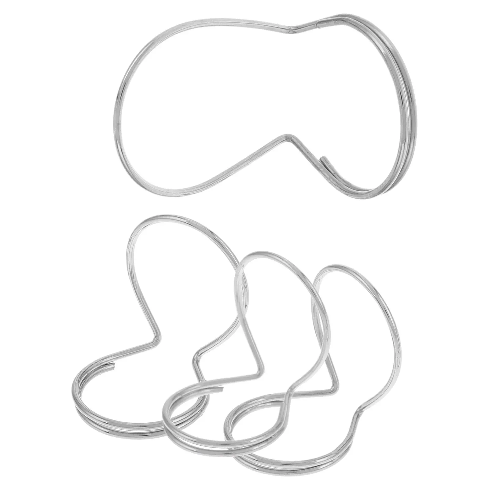 

4Pcs Metal Guitar Finger Picks Comfortable Fit for Acoustic Electric Guitars Crisp Clear Sound Metal Guitar Picks