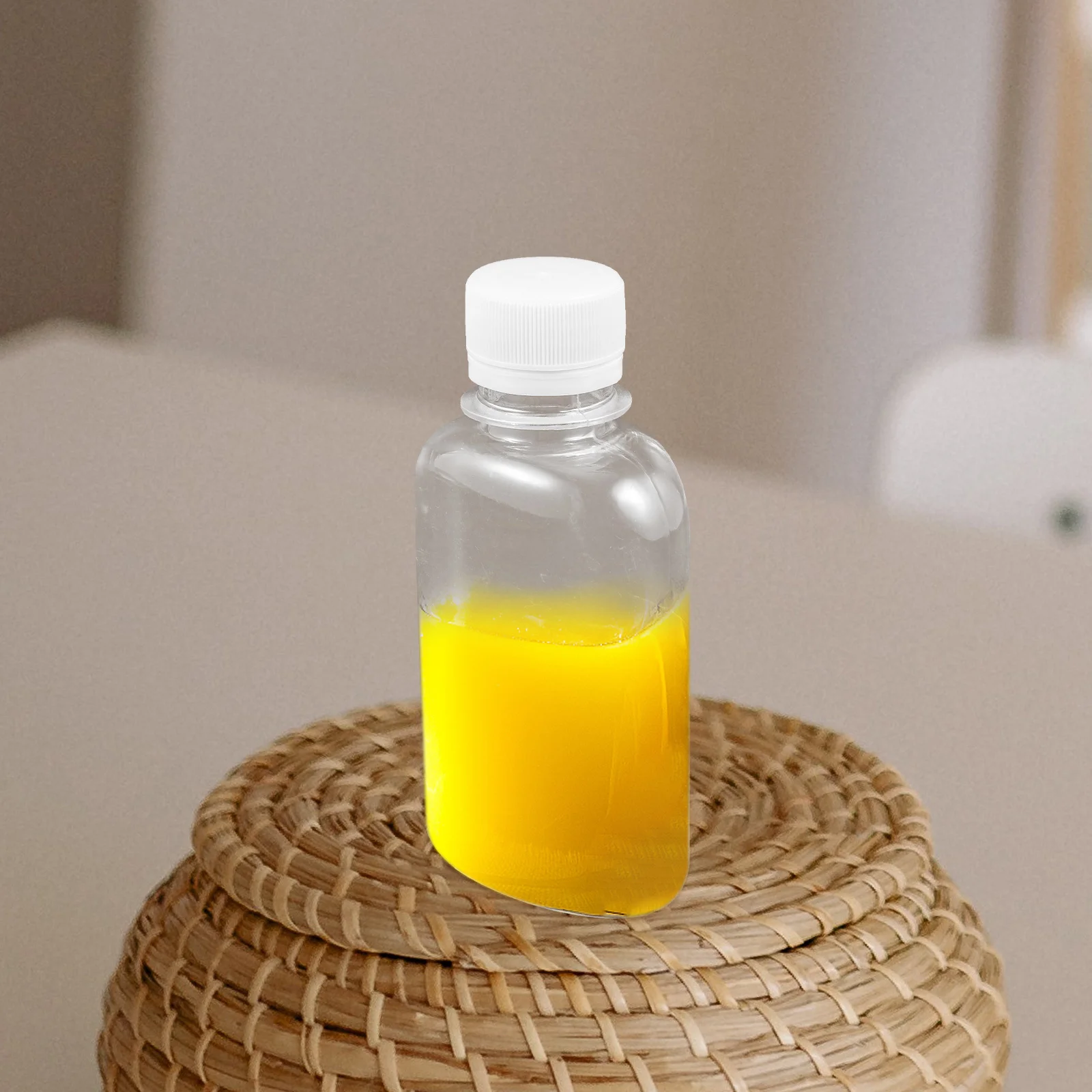 

10pcs Sealed Cap Filling Bottles 150Ml Empty Plastic Juice Bottle Reusable Portable Drink Container For Milk Tea Water Storage