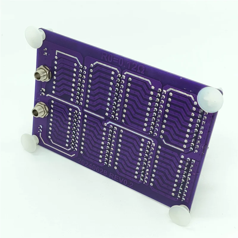 ABSS-0.1Ω-9.9999999MΩ 0.1% 0.25W 25PPM Programmable Resistor Board Resistance Tolerance 0.1% High Precision 8-Segment