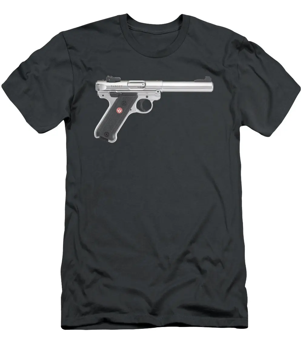 Ruger Mark IV Pistol Trees Texture T-Shirt