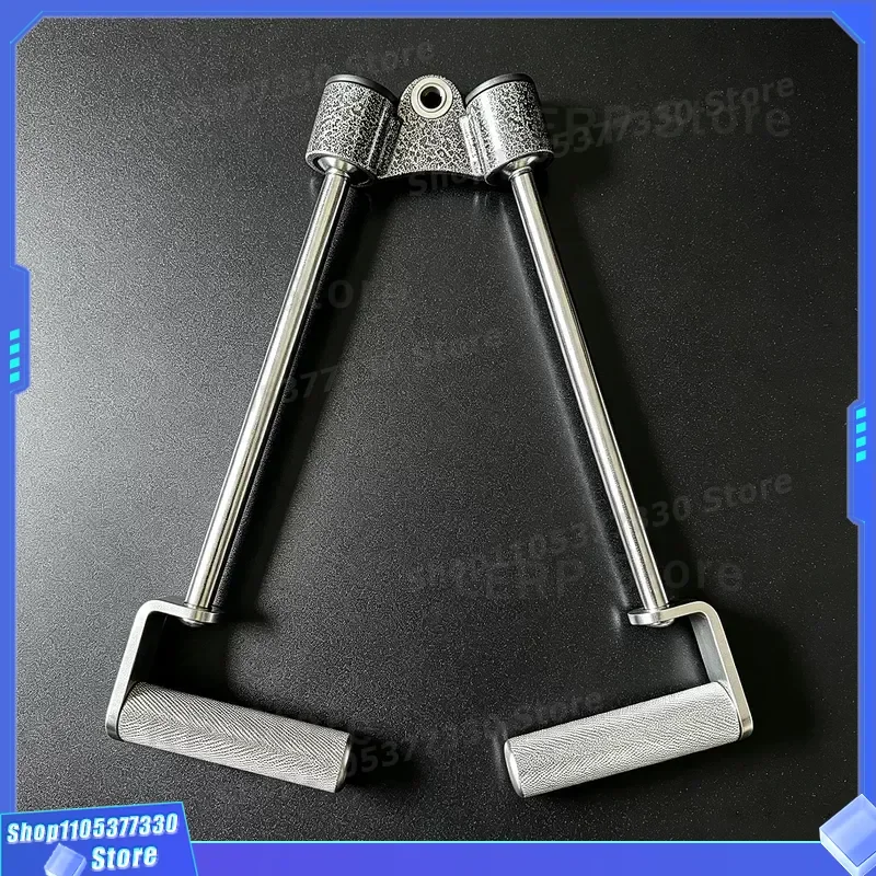 360 Degree Rotating Fitness Handle Multi Functional Pull Back High Low Pull Down Gym Equipment Strength Training Accessory