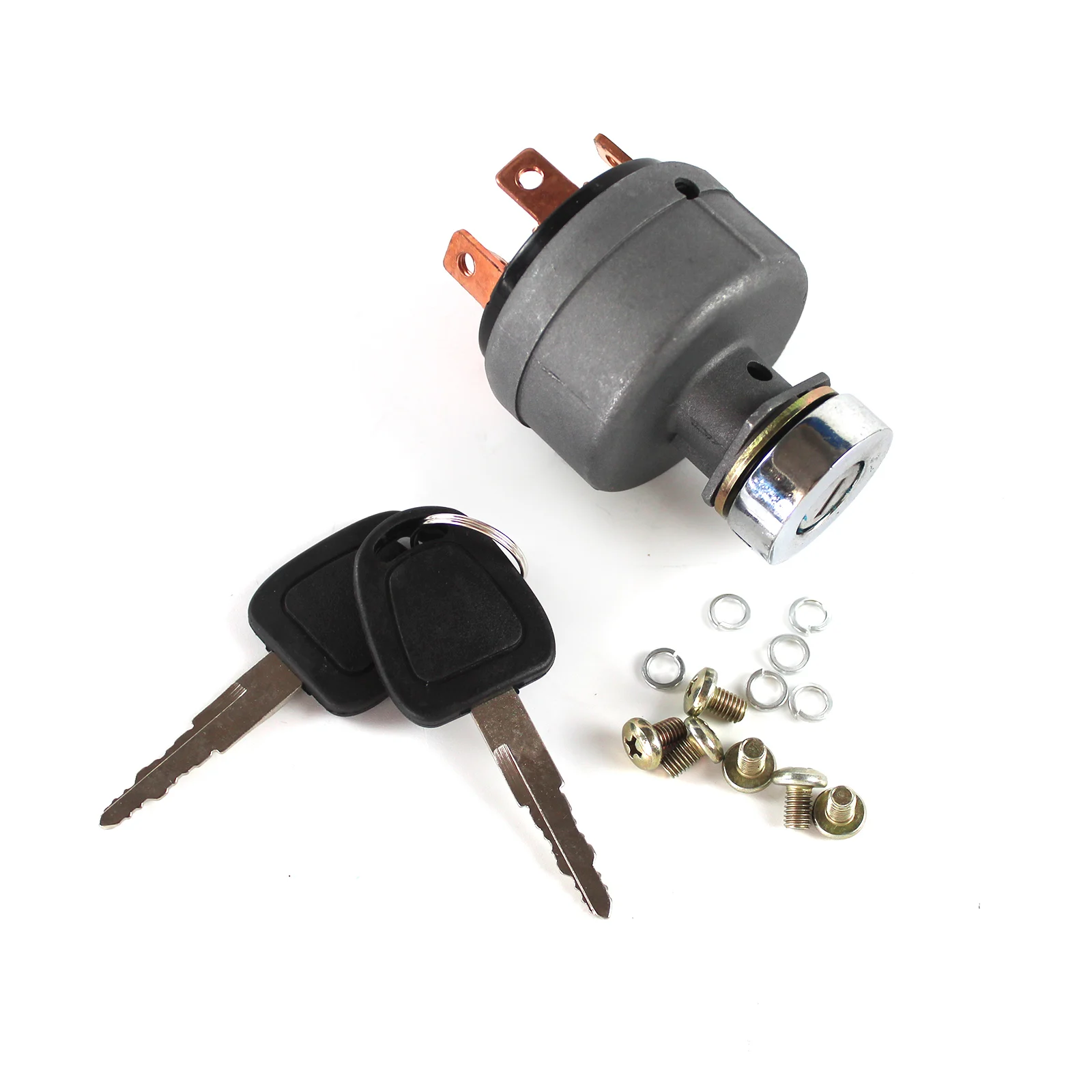 549-00110A 2549-1152 Ignition Switch with 2 Keys for Doosan Daewoo DH55-5 DH60-7 DH80-7 DH130-5 DH150-7 DH220-2 DH220-5