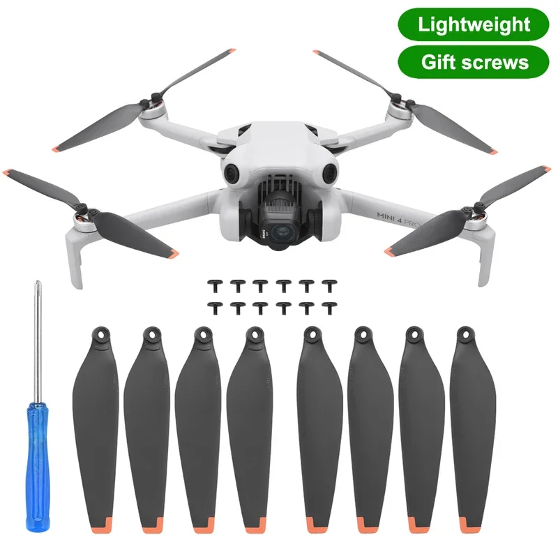 Propeller Prop Blade Lightweight Wing Silent Fans Drone Master airscrew Replace Accessory With Screws For DJI Mini 3/4 Pro 6030F