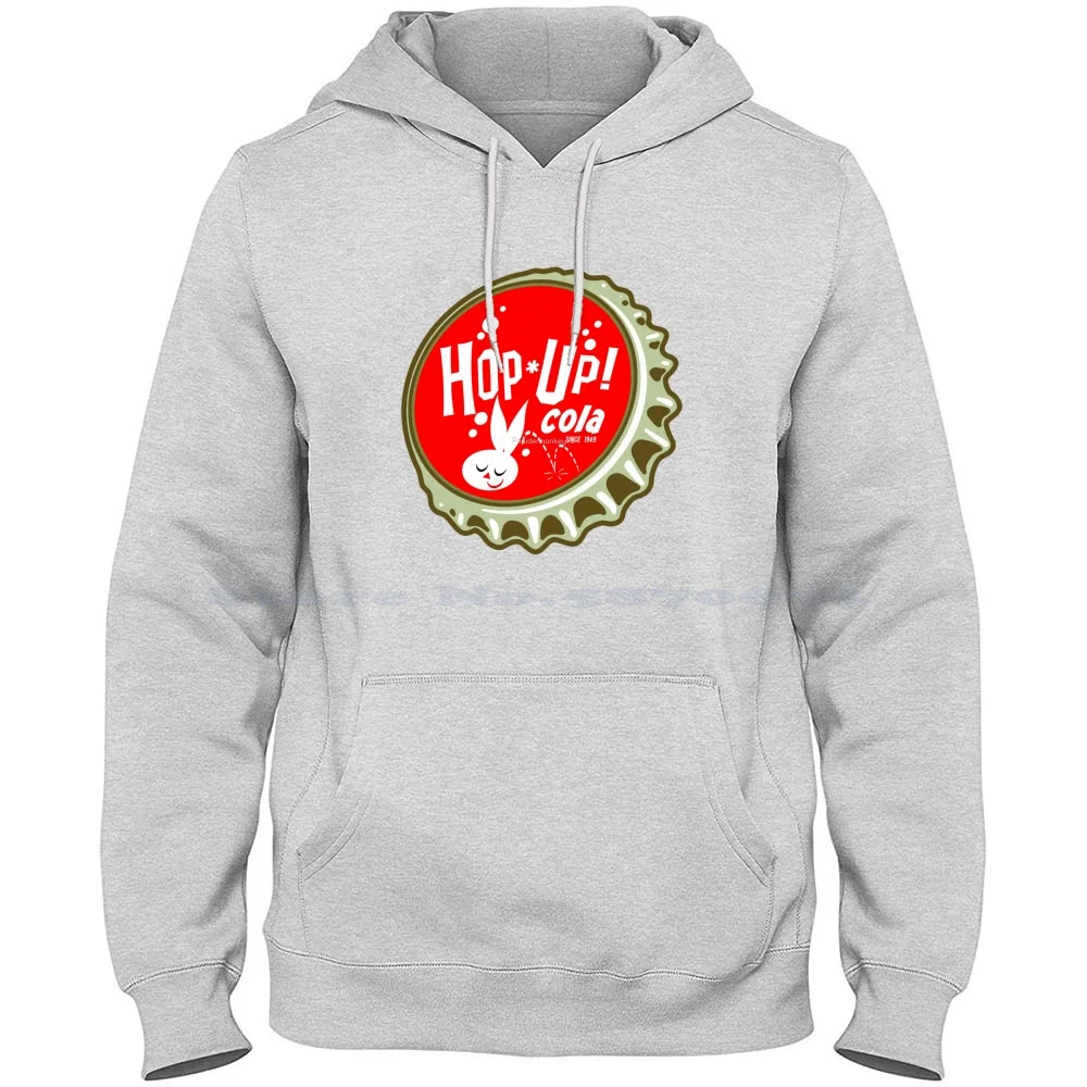 Vintage Hop Up Cola Soda Pop Bottle Cap 100% Pure Cotton Hoodie Tshirt Atomic Cream Grape Punch Nesbitts Mtn Dew Big Red