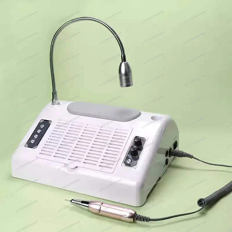Easy to Use 5 in 1 96W Nail Lamp Multifunctional Nail Dust Extractor Polisher All-in-One Machine-YBJ