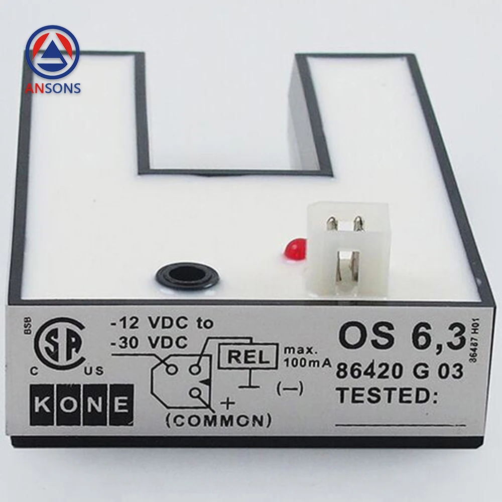 KM86420G03 61U 61N DS-25 KONE Elevator Leveling Sensor U-Type Photoelectric Magnetic Switch Ansons Elevator Spare Parts