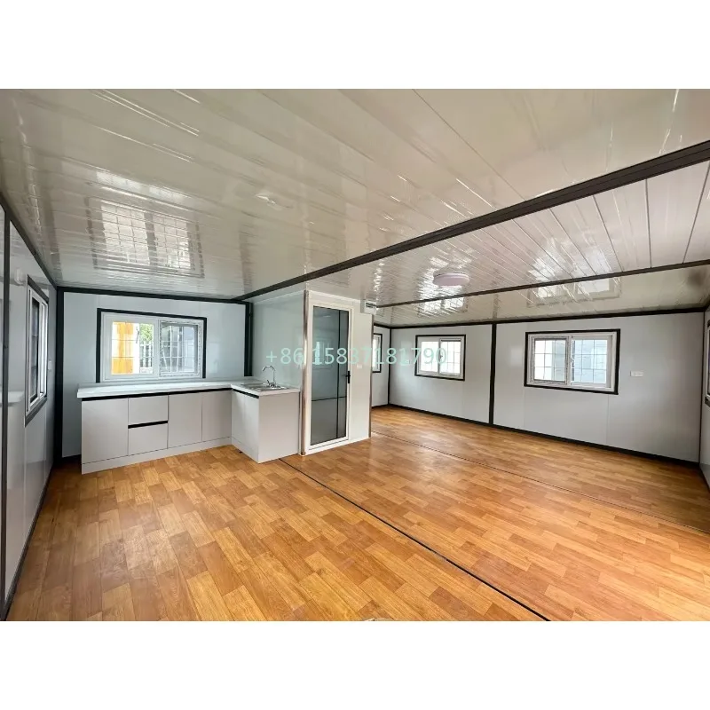 Long Service Life Container House Ready Made Movable 20Ft 40Ft Prefab Mobile Expandable Folding House Container Tiny Home Office