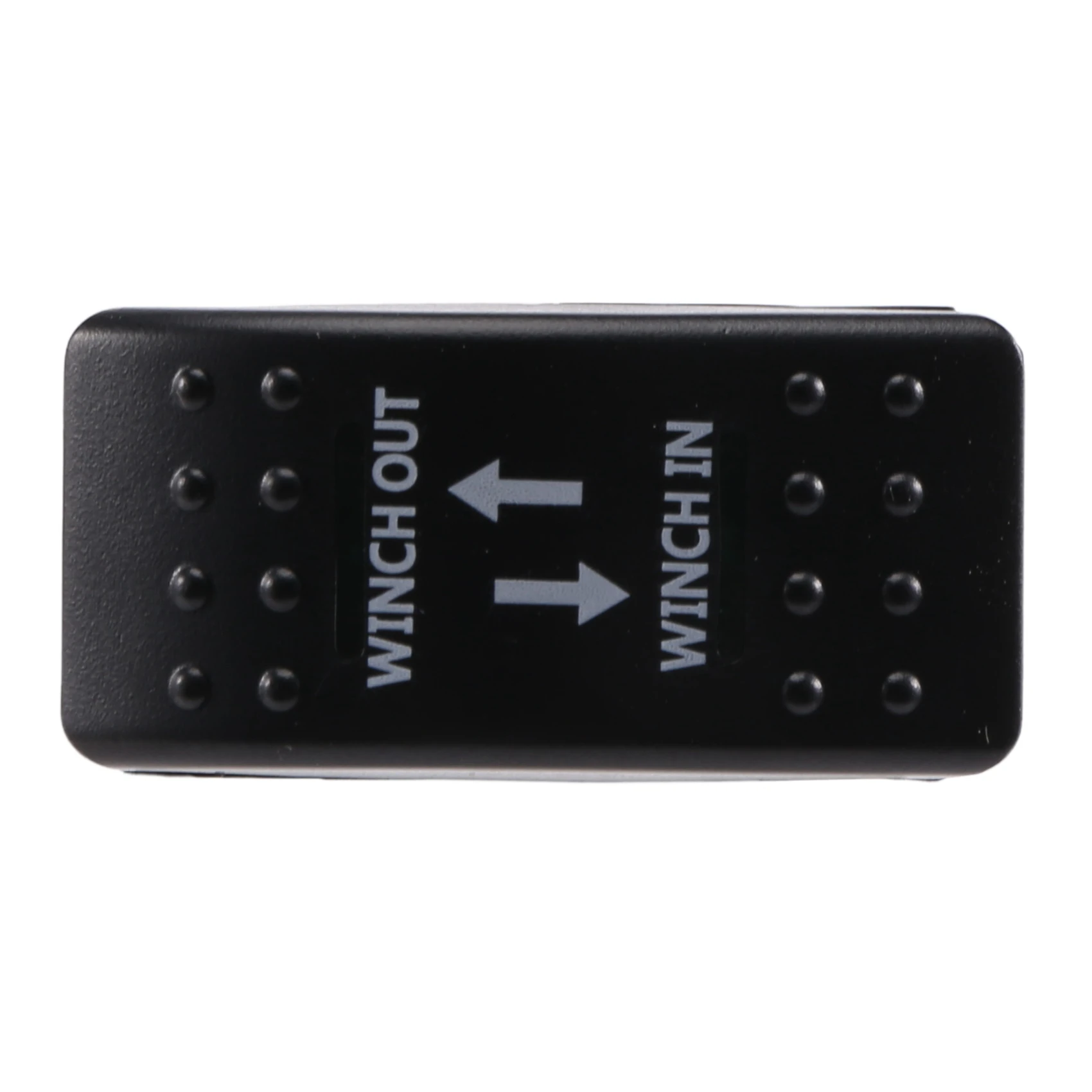 12V 20A Winch In Winch ON-OFF-ON Rocker Switch 7 Pin LED greenJAS