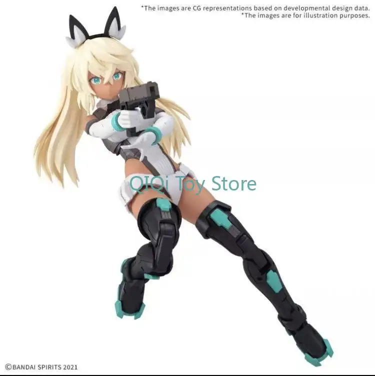 

Совершенно новый подлинный Bandai 30MS SIS-H00 SIS-H, соответствующий цвету C, черная кожаная машина для девочек, сборная модель для девочек-меха