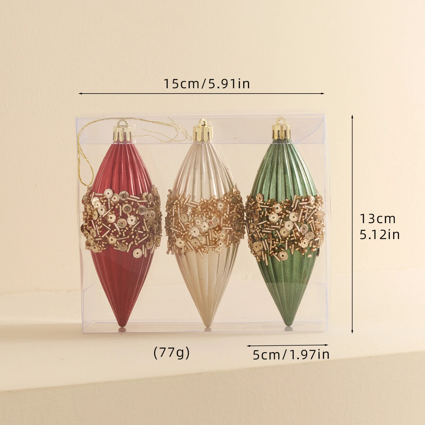 الحلي الأحمر والأخضر الخالدة ع - مراجعة Decor Timeless Lighting وسعره