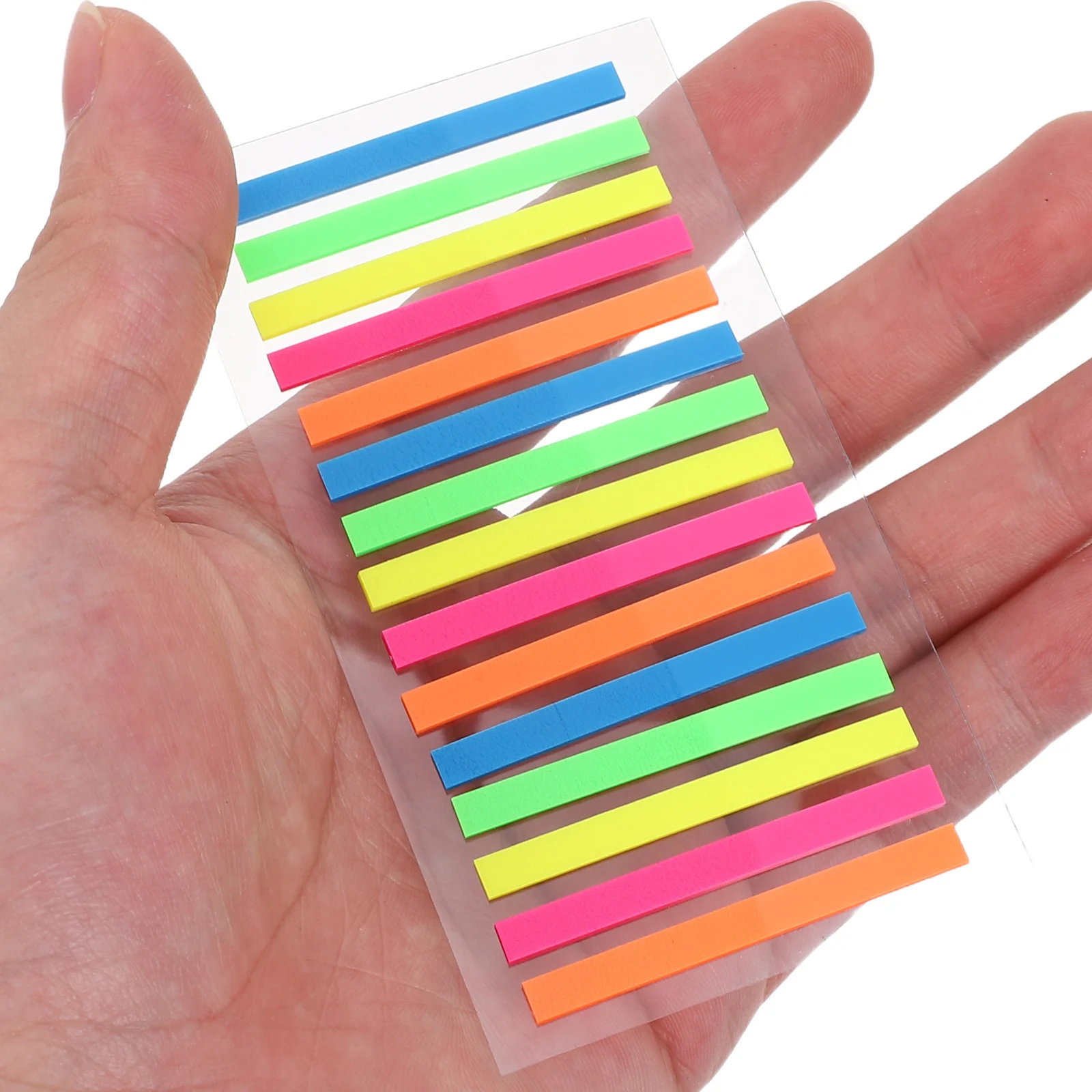 

300pcs 5 Sets Reading Index Multi-Colored Translucent Sticky Index Tabs For Annotating Books School Supplies Reusable Stickers