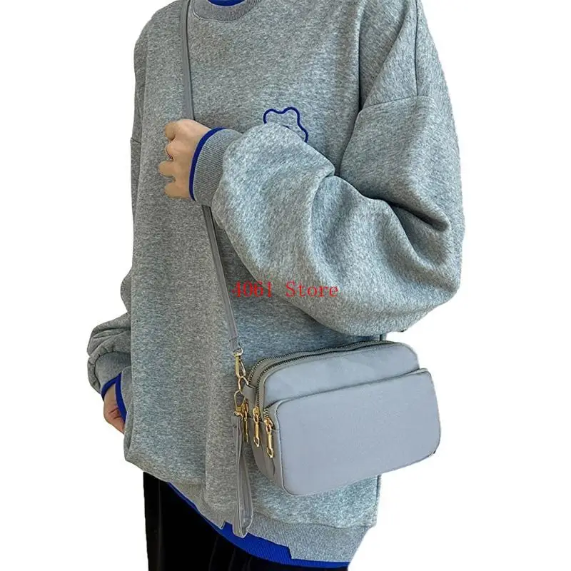 

Solid Color Simple Fashion Mini Square Bag Shoulder Bag for Women Girl Phone Bag