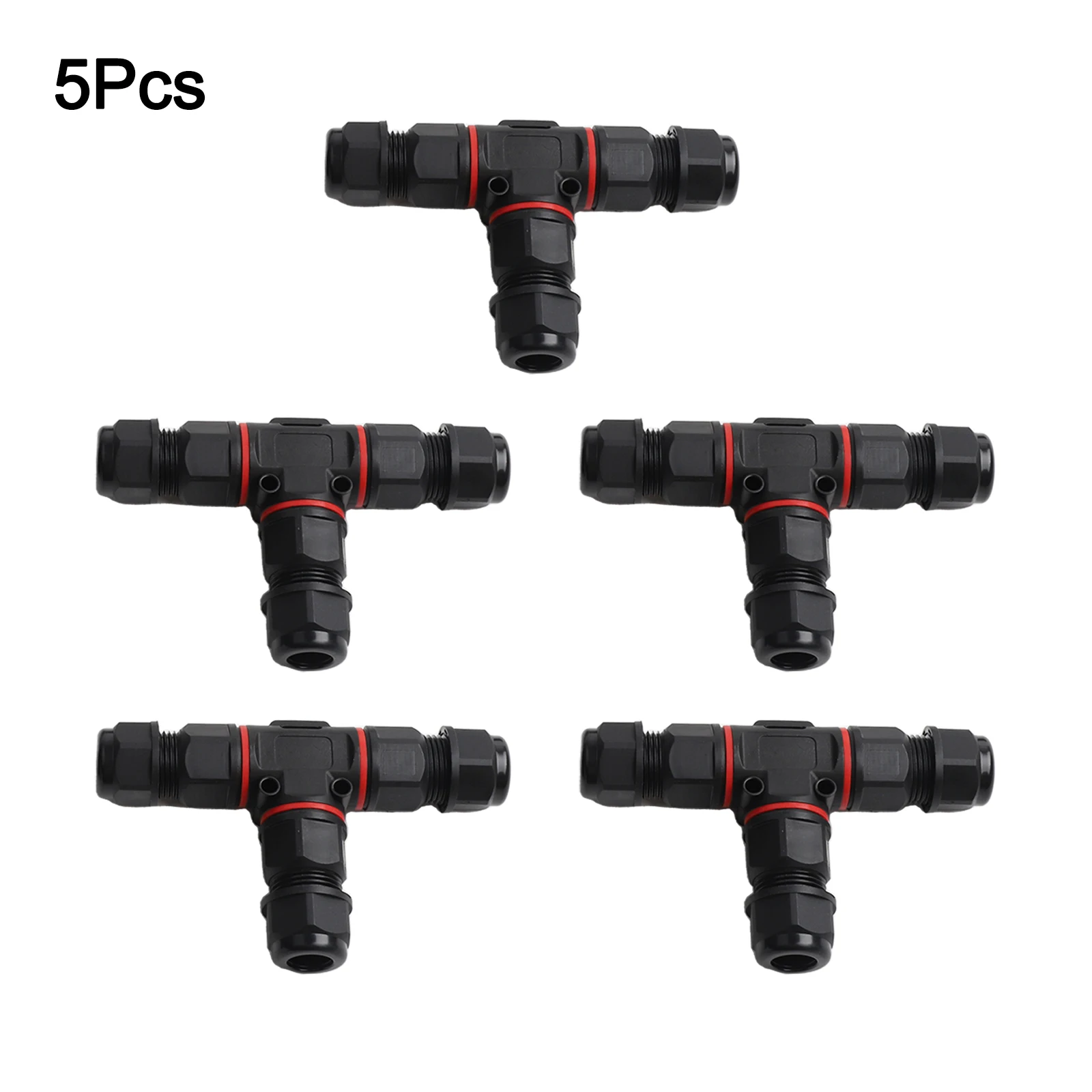 

IP68 Waterproof 3-Pin Connector For Street Lighting Weather Resistant Adjustable Fit Copper Core Conductors For 3 Core Cable