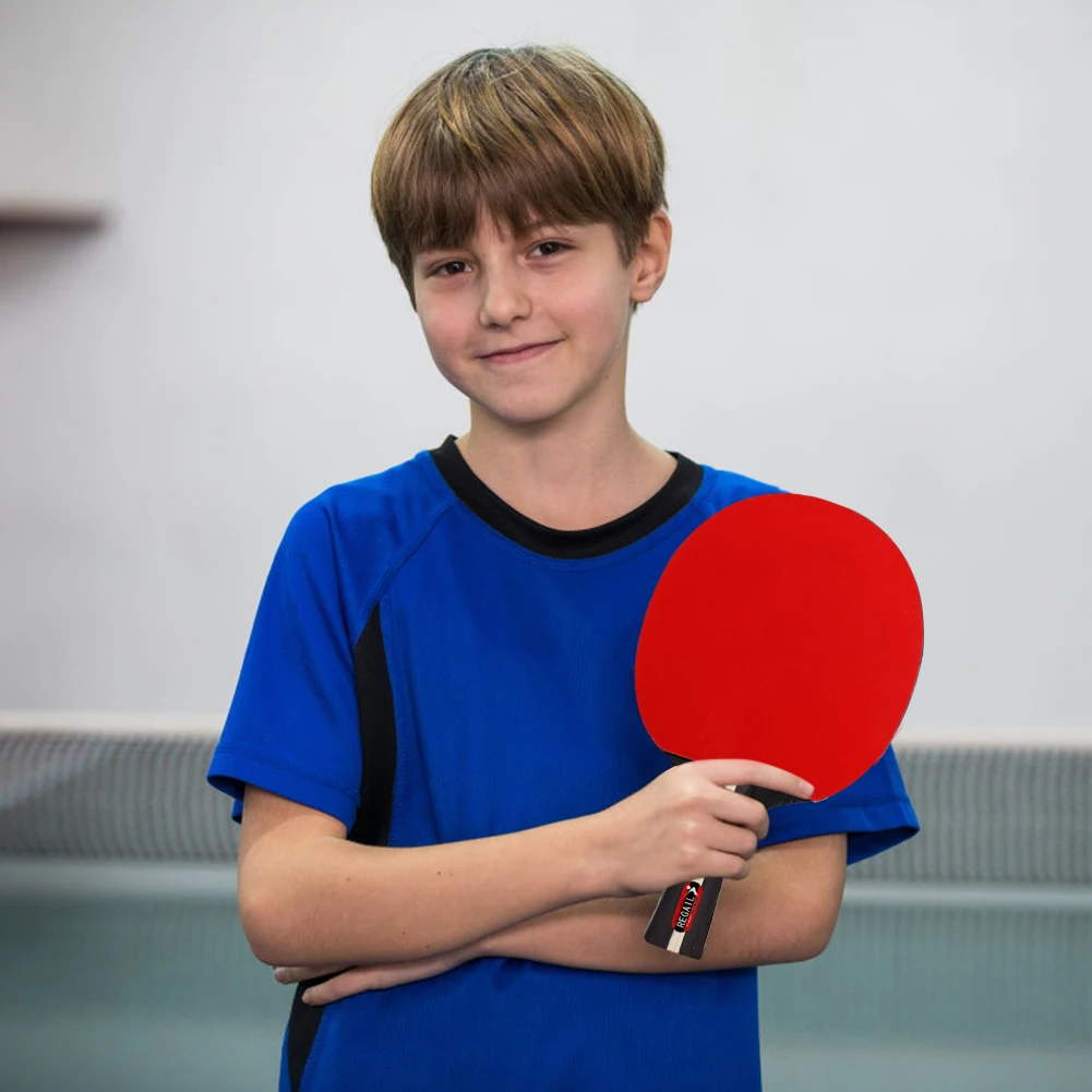 

Ping Pong Racket 2 Rackets & 3 Balls Table Tennis Paddles Professional Ping Pong Paddle with Bag for Beginners Training Game