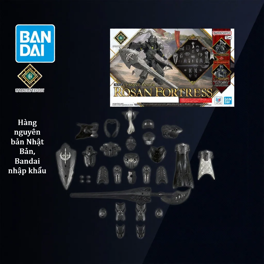 Bandai | Mô Hình Lắp Ráp Giáp Cao Cấp 30MF Rosal Fort Guard