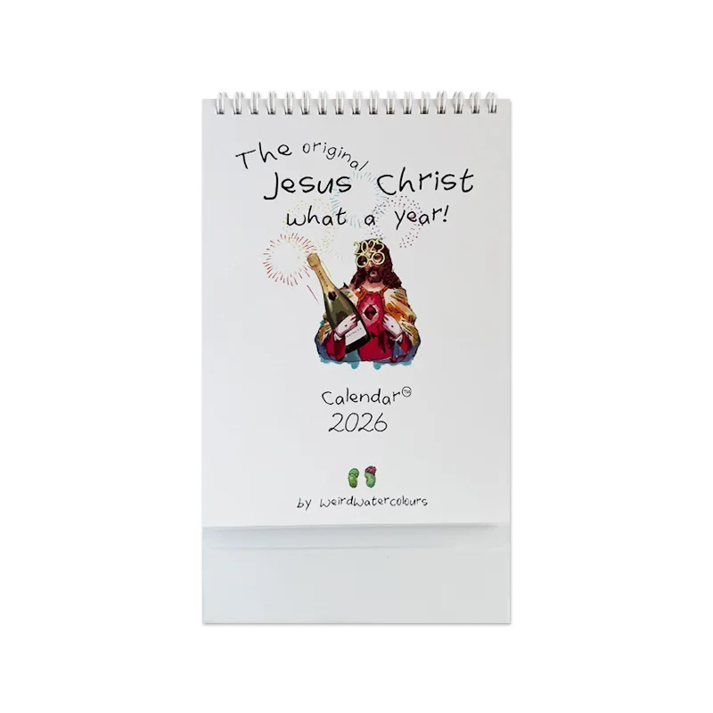 

Unforgettable Jesus Christ 2026 Desk Calendar Dive into Quirky Art Hilarious Concepts and Unexpected Joy for Your Daily Planning