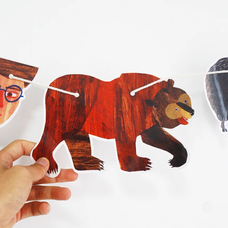 Brown Bear, what do you see? \