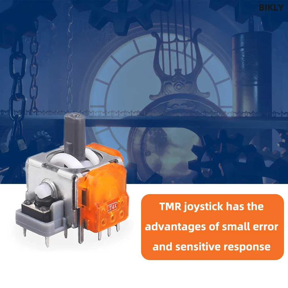 10 قطعة استبدال TMR تأثير عصا التحكم ثلاثية الأبعاد التناظرية عصا ل DualSense PS5 PS4 تحكم ل Xbox سلسلة X/S إصلاح أجزاء العصي