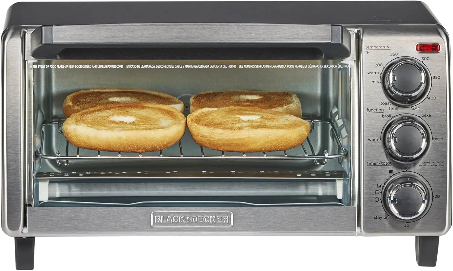 

15.47-Inch Silver Toaster Oven with Multiple Cooking Functions, Perfect for Small Kitchens and Quick Meals
