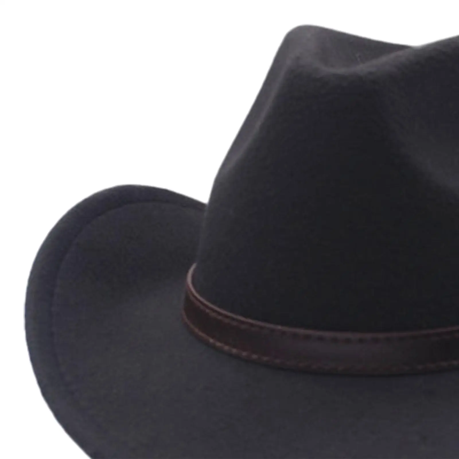 Sombrero de vaquero occidental primavera otoño novedad accesorios de fotografía cómodo sombrero Fedora