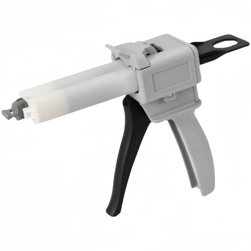 Glue Gun 50ml Two Component AB Epoxy Adhesives Gun 1:1 2:1 10:1 Glue Adhensive Squeeze Mixed 1:1 Manual Caulking Gun Dispenser