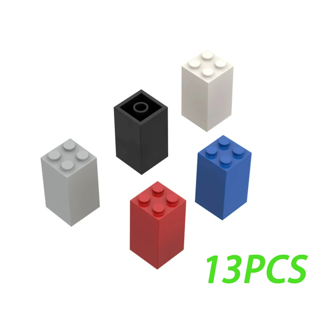 

50G/13PCS MOC 2x2x3 High Brick 30145 Building Blocks Kit Assembles Particles Educational Toy Accessories Gift For Kid