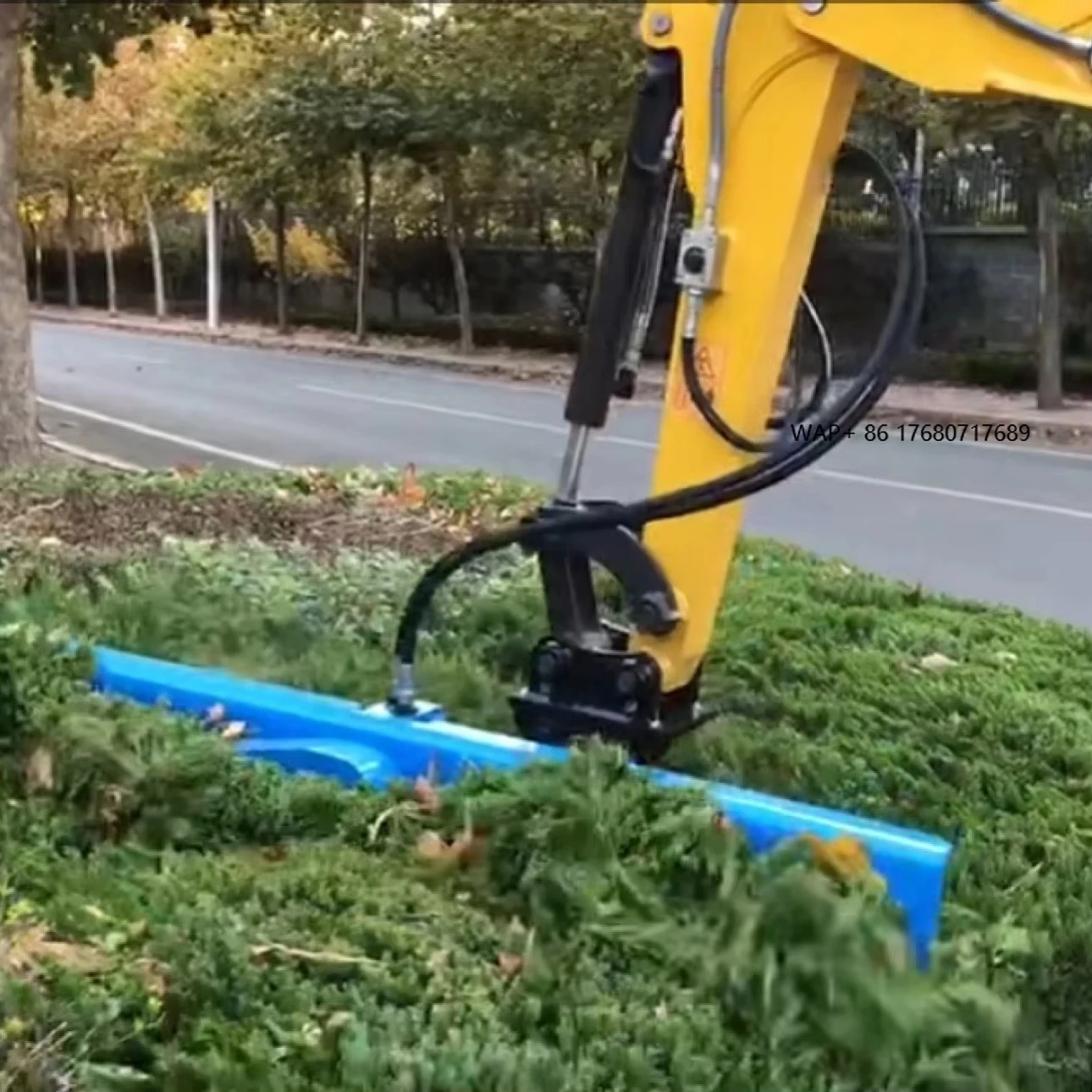 

Гидравлическая косилка-измельчитель для экскаватора, мини-экскаватора, экскаватора-погрузчика с быстрым соединением и высокой производительностью