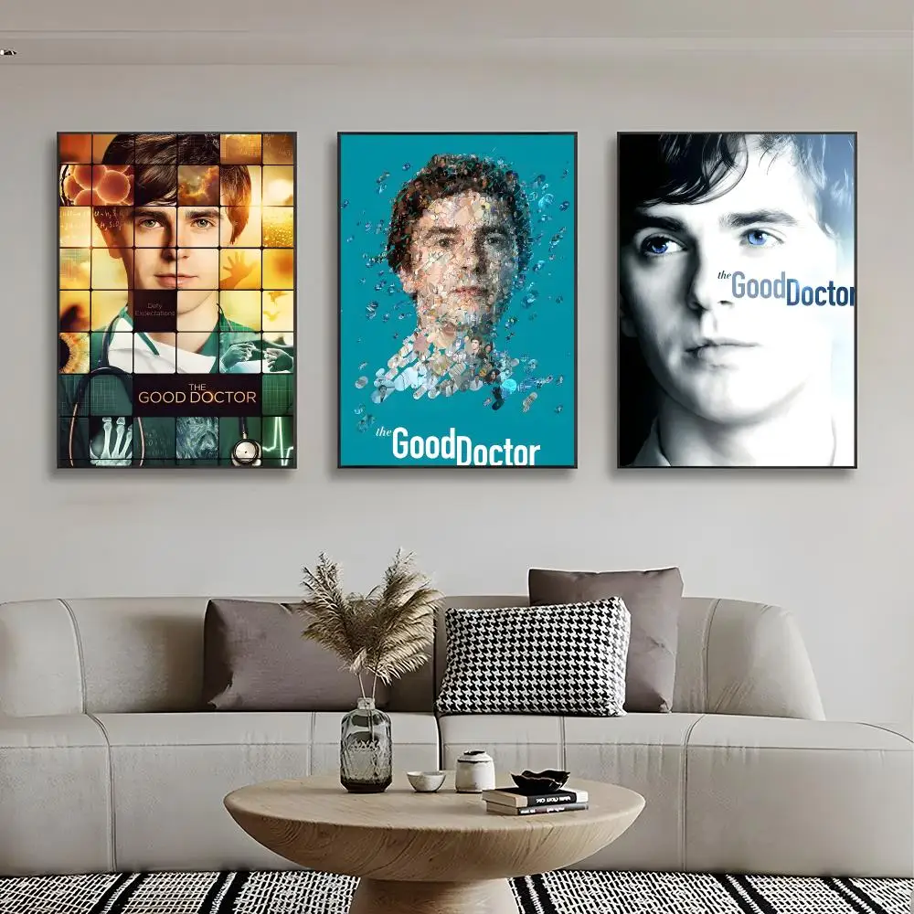 Medical Drama T-The Good Doctor Poster Frameless Self-Adhesive Removable Wall Decor Print