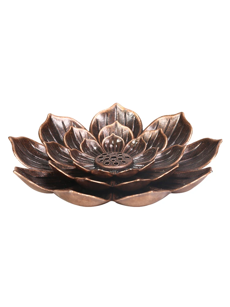 

Lotus Incense Stick Holder | Incense Sticks Holder Ash Catcher | 3-In-1 Incense Burner Holders Cone