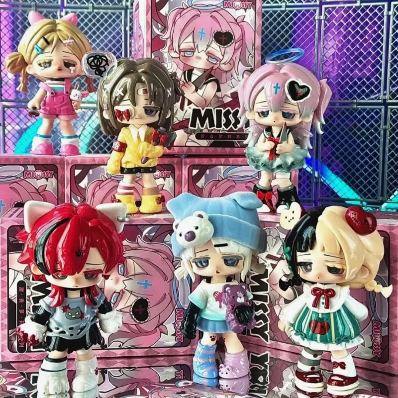 

Genuine Play Find Tide Missy Sweet Loss Girl Series Blind Box Can Not Move Tide Play Hand Do Kill Angel Girl Gift Table Ornament