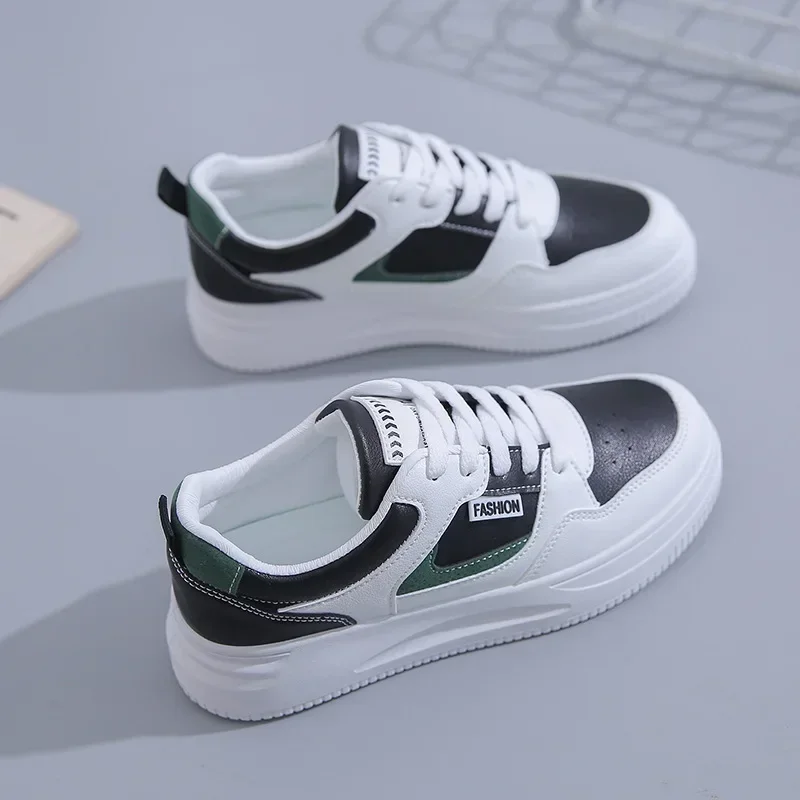 2023 Women\'s Platform High Top Sneakers Casual Vulcanized Sport Shoes Fashion White Shoe for Woman Autumn Winter Shoes Sneakers