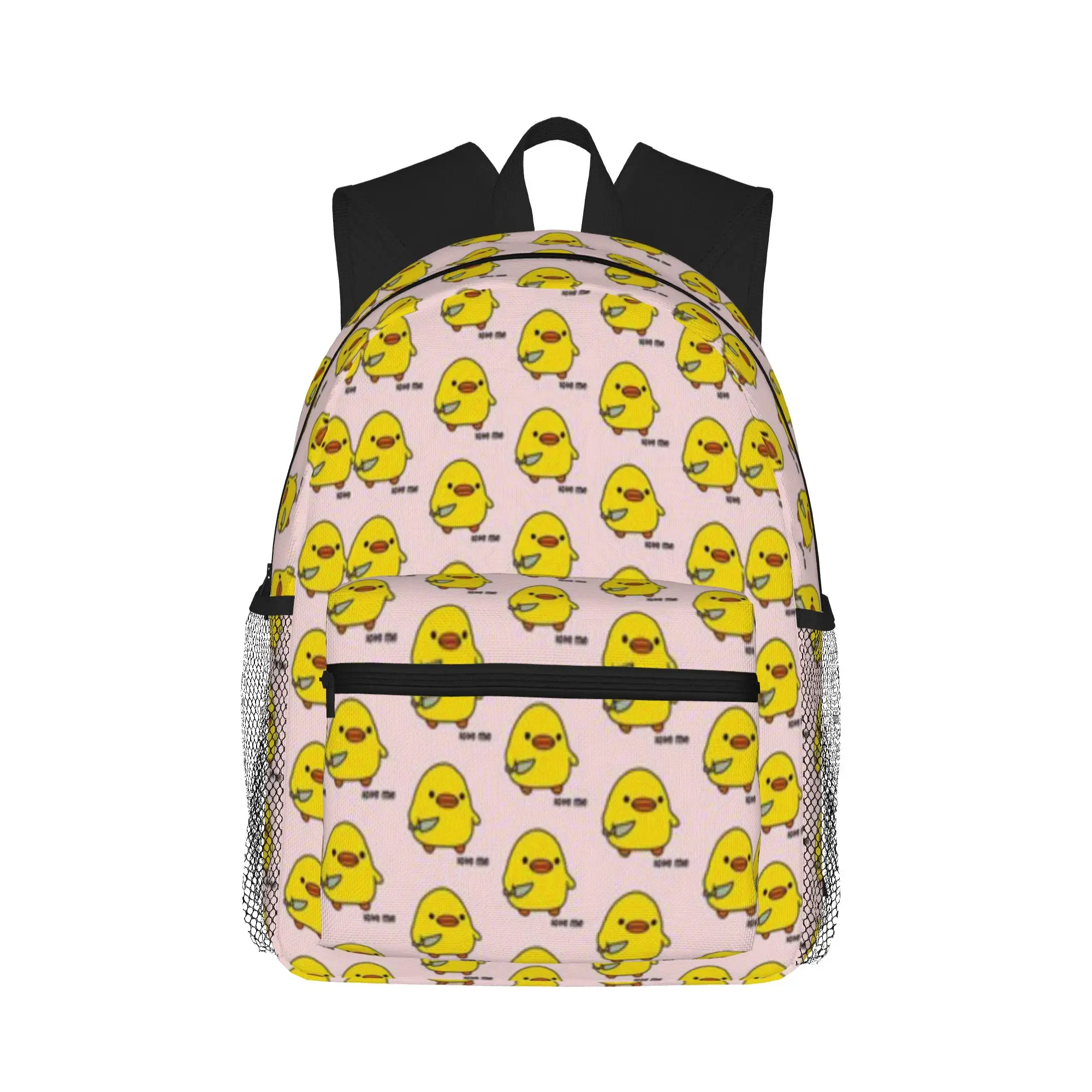 

duck with knife - love me version kawaii duck knife duck Casual Backpack for Students and Adults Bags