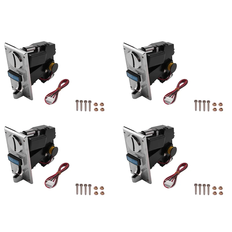 

Smart-4X Coin Acceptor Various Coin-Operated Selector Slots, Compatible With Arcade Game Mechanics And Vending Machines