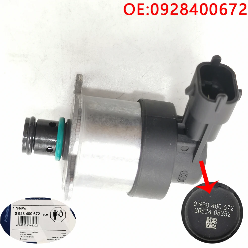 

For 0928400672 Fuel Pressure Regulator Metering Control Valve For NISSAN X70 X83 OPEL Vauxhall RENAULT 2.5 CDTI G9U 0928400672