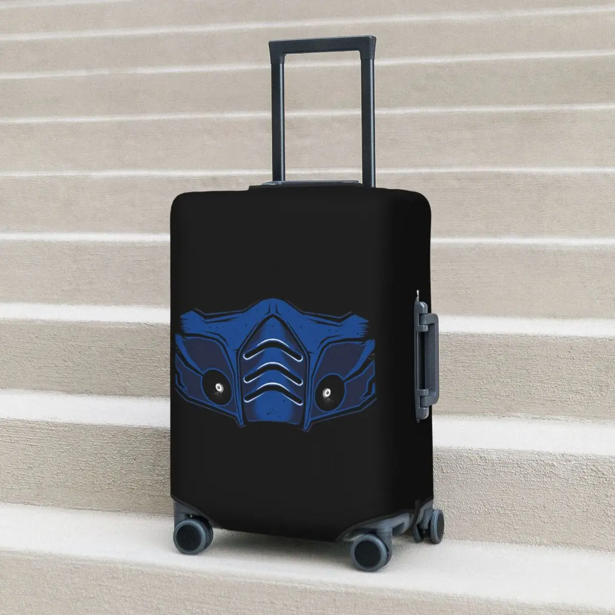 Mortal Kombat Sub-Zero Funda protectora para maleta Fundas protectoras elásticas para equipaje de viaje para 18-32 pulgadas