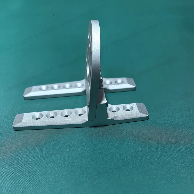 1Set Aluminum Alloy 56 Series Motor Mount CNC Machined Fixing Bracket Stand 30mm Mounting Spacing for RC Model Boat Accessories