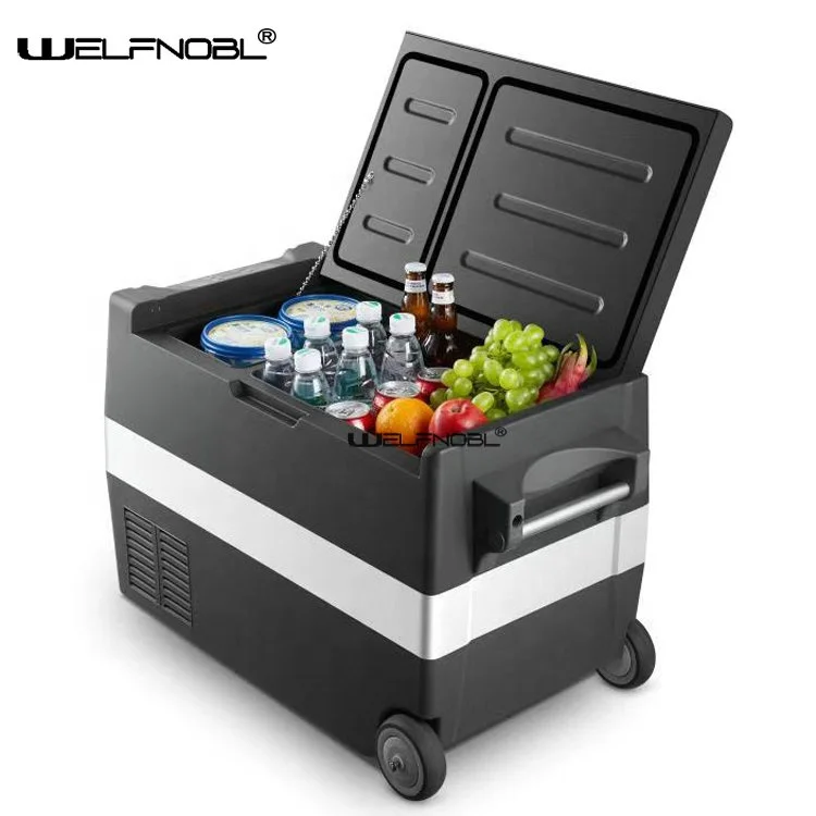 High Quality Waeco Mini Portable Refrigerator 12V/24V Small Compressor Car Fridge Cooler