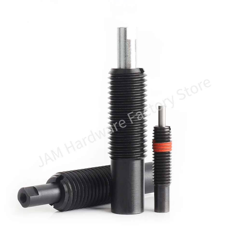 MJ519 Anti-Loosening Bolts Spring Plunger, Automation Components, Spring Plungers, Hexagon Lock Spring Screw and Pin With Thread