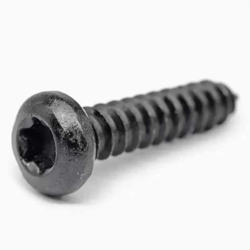 100pcs m2 m2.3 m2.6  M3 A2-70stainless steel and Black Steel Six Lobe Pan Head Torx Self Tapping Screw