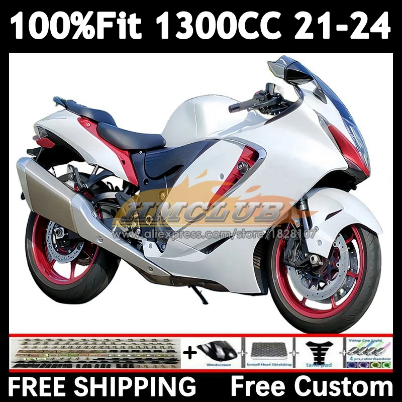 Injection Body For SUZUKI Hayabusa GSXR 1300 CC 2021 2022 2023 2024 40No.5 GSXR-1300 GSXR1300 21 22 23 24 Fairing