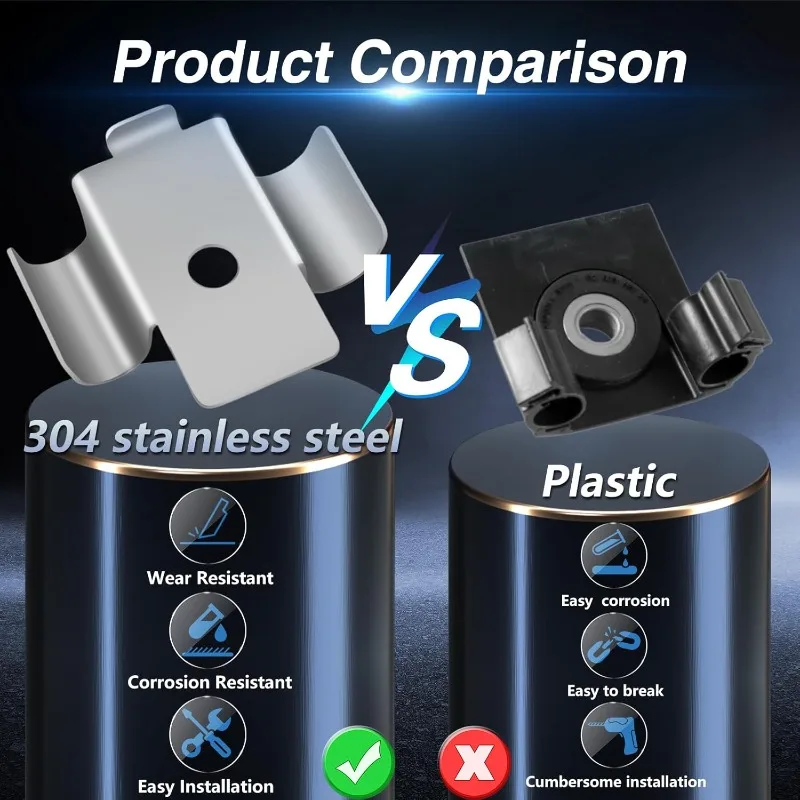 Stainless Steel Parking Brake Cable Clip Retainer For BMW 1 2 3 4 Series F20 F21 F22 F23 F30 F31 F32 F33 F36 34406854898 6854898