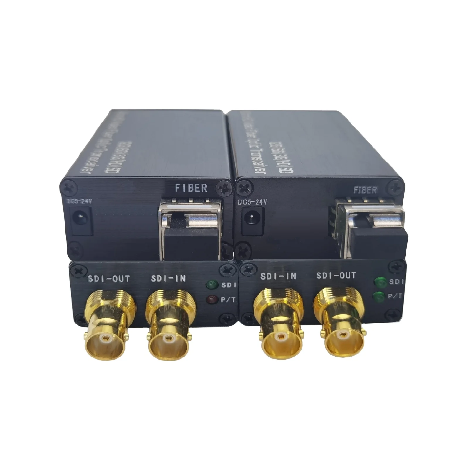 

BIDI 12G SDI Fiber Converter 1-Channel Forward + 1-Channel Backward 12g SDI Fiber Extender Video Transmitter Receiver
