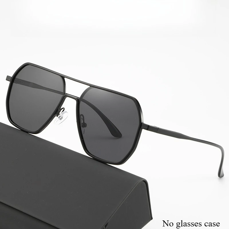 

5PCS New Style Photochromic Sunglasses for Men Driving Fishing Black Square Fashion Retro Sunglasses Unisex UV Protection Sporty