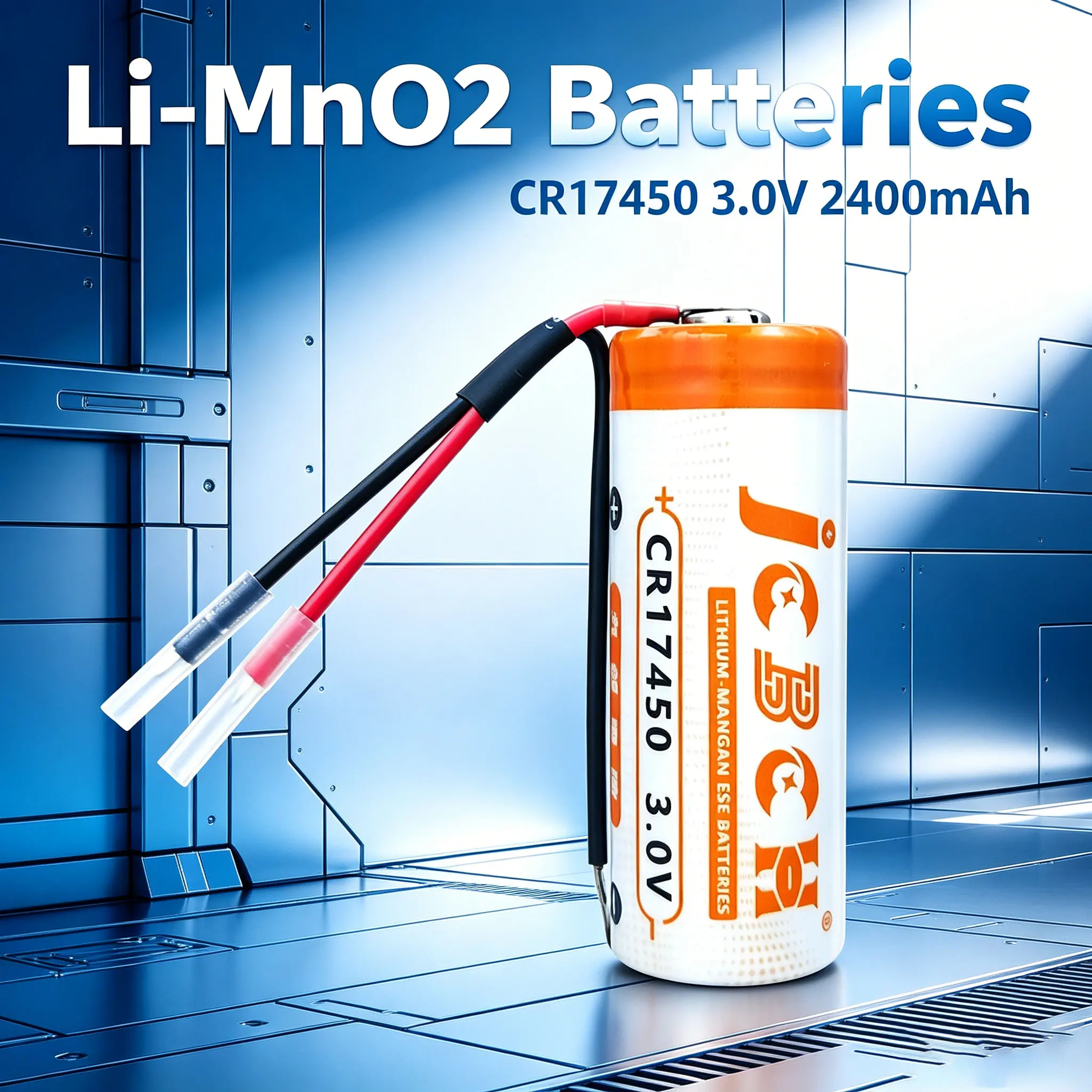 CR17450 Li-MnO2 Batteries 3.0V Oximeter Temperature Recording Equipment Servo Driver Container Tracker