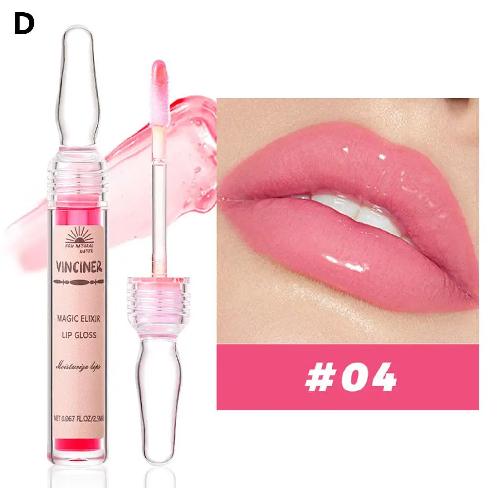 6 สี Lip Plumping GLOSS Instant Lip Plumper Extreme Serum เซ็กซี่ Volume อวบผลิตภัณฑ์ริมฝีปากเกาหลี Moisturizing แต่งหน้า Oi N0P9