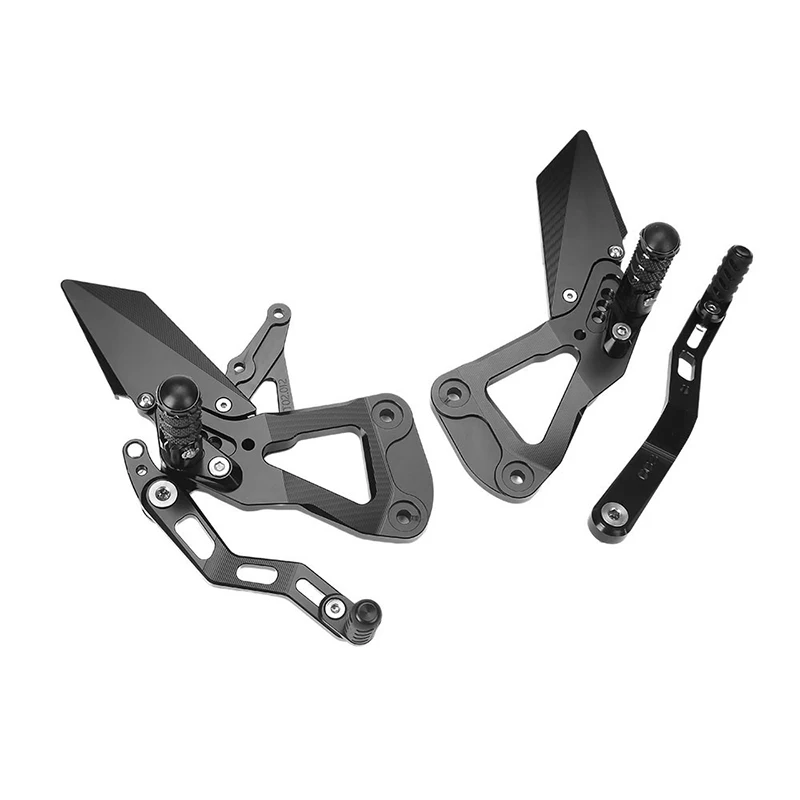 For SUZUKI GSXR GSX-R 1000 GSXR1000 GSX-R1000 17-26 Motorcycle Adjustable Rearsets FootPegs Heighten Pedal Shift Lever Brake Kit